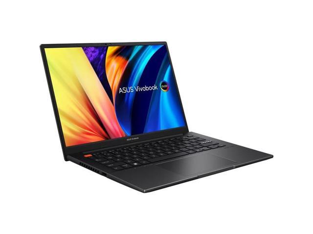ASUS VivoBook S 14 OLED Slim Laptop, 14" 2.8K 16:10 Display, Intel Evo Platform, Intel Core i7-12700H CPU, 16GB RAM, 512GB SSD, Windows 11 Home, Indie Black, K3402ZA-DB74