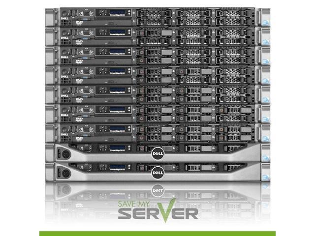 Dell PowerEdge R610 Server / 2x E5645 2.4GHz = 12 Cores / 96GB RAM / 6x Trays