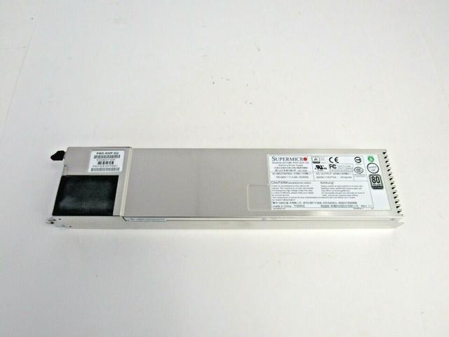 Supermicro PWS-920P-SQ 920W 1U Redundant 80 Plus Platinum Power Supply      31-2