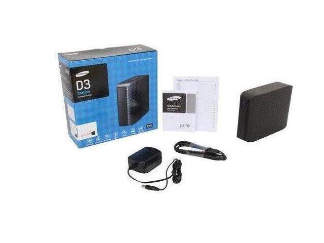 Samsung D3 Station 4Tb Usb 3.0 3.5" Desktop External Hard Drive Stshx-D401Tdb Bk