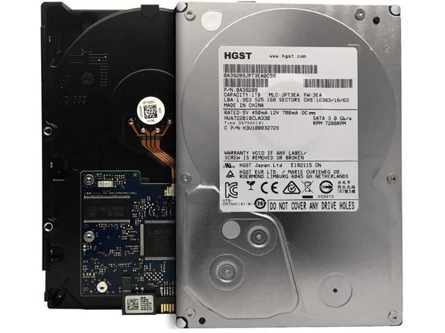 HGST Ultrastar A7K2000 HUA722010CLA330 (0A39289) 1TB 32MB Cache 7200RPM SATA 3.0GB/s Internal Desktop Hard Drive -