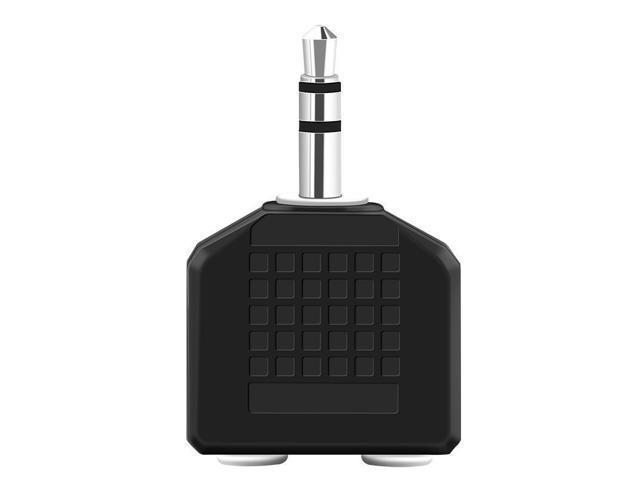 Headset Splitter Earphone Cable Jack Connector 2 In 1 Audio Cable Male to 2 Female Headphone Adapter for Computer Mobile Phone