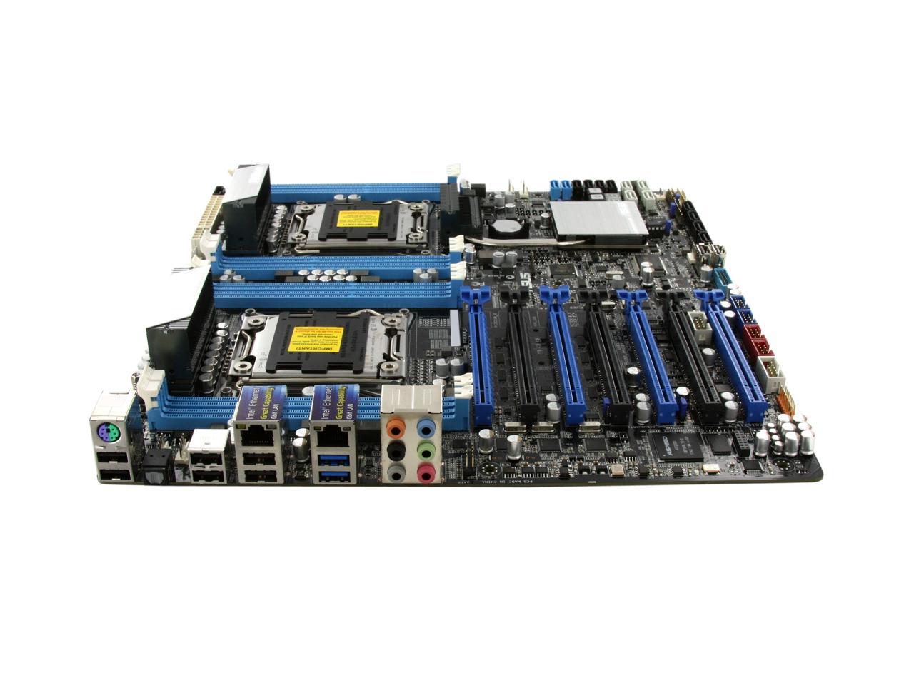ASUS Z9PE-D8 WS Dual LGA 2011 Intel C602 SATA 6Gb/s USB 3.0 SSI EEB Intel Motherboard