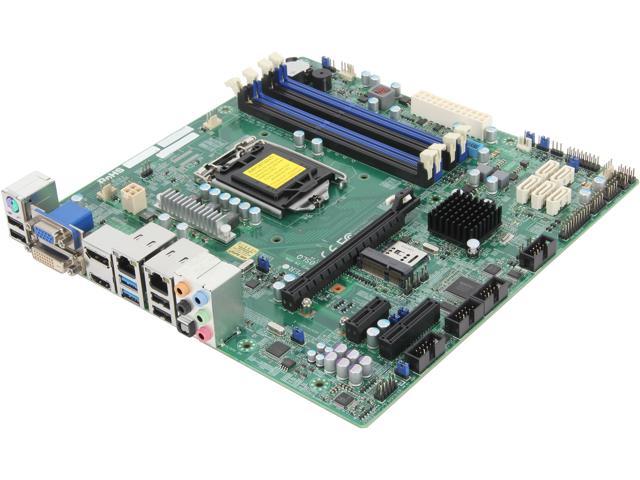 SUPERMICRO MBD-X10SLQ-O Micro ATX Server Motherboard LGA 1150 Intel Q87 Express PCH (Lynx Point) Chipset DDR3 1600