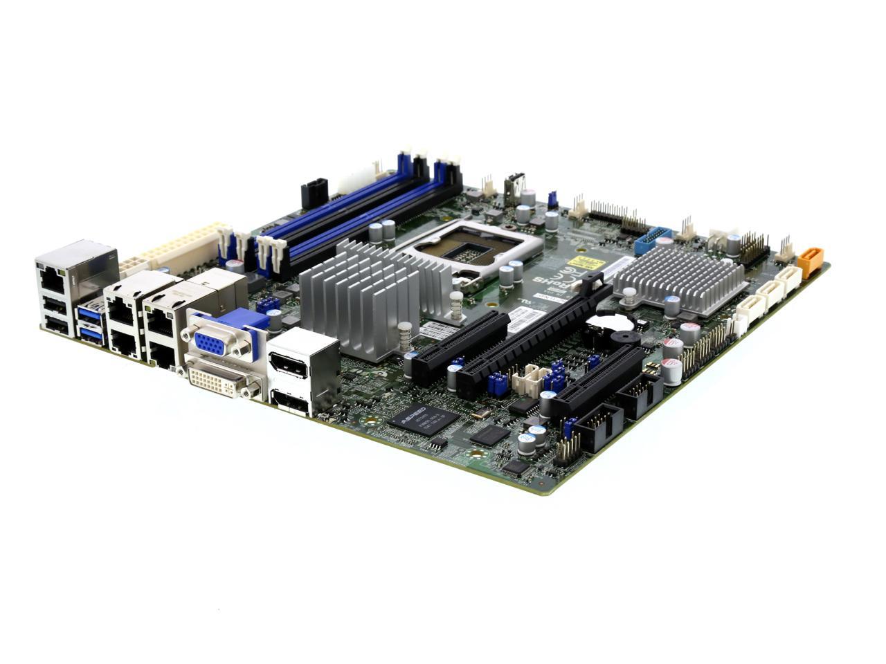 SUPERMICRO MBD-X11SSZ-TLN4F-O Micro ATX Server Motherboard LGA 1151 Intel C236 DDR3 1600