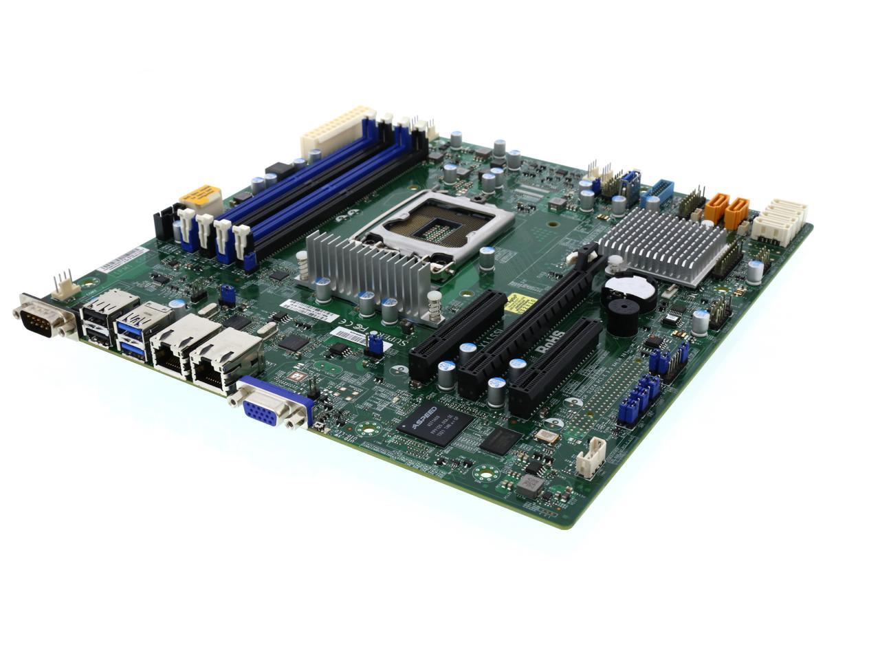 SUPERMICRO MBD-X11SSL-O Micro ATX Server Motherboard LGA 1151 Intel C232