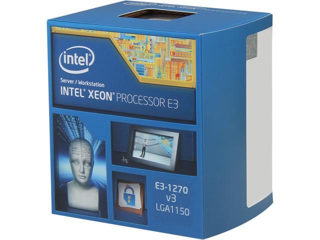 Intel Xeon E3-1270V3 Haswell 3.5 GHz 8MB L3 Cache LGA 1150 80W BX80646E31270V3 Server Processor