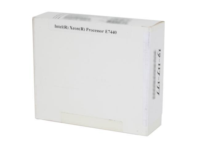 Intel Xeon E7440 Dunnington 2.4 GHz 2 x 3MB shared L2 Cache 16MB L3 Cache Socket 604 90W BX80583E7440 Server Processor