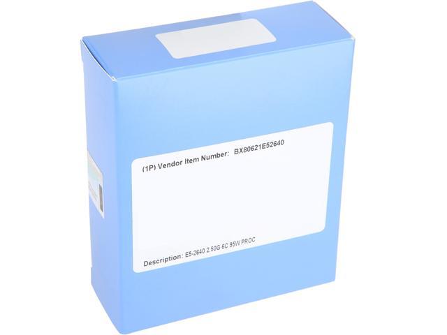 Intel Xeon E5-2640 Sandy Bridge-EP 2.5GHz (3GHz Turbo Boost) 15MB L3 Cache LGA 2011 95W BX80621E52640 Server Processor
