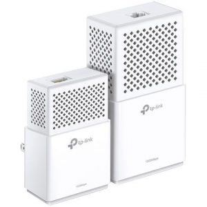 TP-Link AV1000 Powerline WiFi Extender (TL-WPA7510 KIT)- Powerline Adapter with Dual Band WiFi, Gigabit Port, Plug&Play, Power Saving, Ideal for Smart TV, Online Gaming