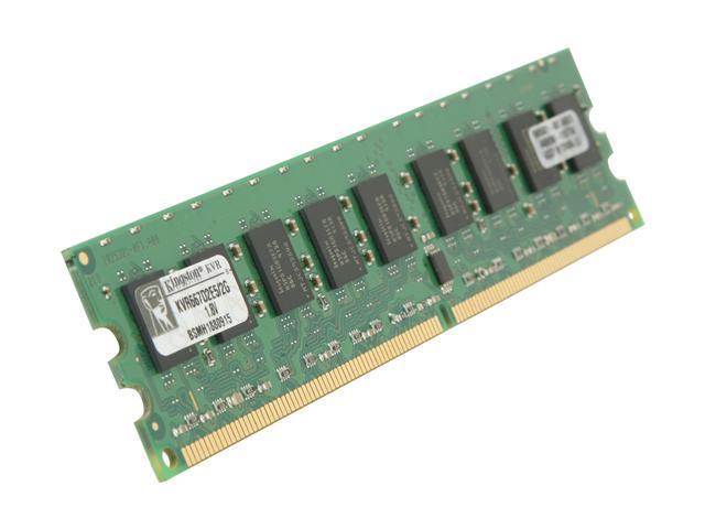 Kingston ValueRAM 2GB 240-Pin DDR2 SDRAM ECC Unbuffered DDR2 667 (PC2 5300) Server Memory Model KVR667D2E5/2G
