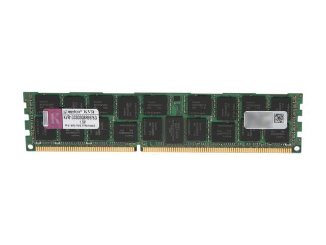 Kingston 8GB 240-Pin DDR3 SDRAM ECC Registered w/ Parity DDR3 1333 Server Memory Model KVR1333D3Q8R9S/8G