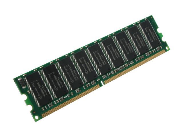 Kingston ValueRAM 1GB 184-Pin DDR SDRAM ECC Unbuffered DDR 400 (PC 3200) Server Memory Model KVR400X72C3A/1G