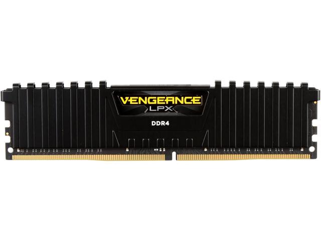 CORSAIR Vengeance LPX 16GB 288-Pin PC RAM DDR4 2400 (PC4 19200) Memory (Desktop Memory) Model CMK16GX4M1A2400C16