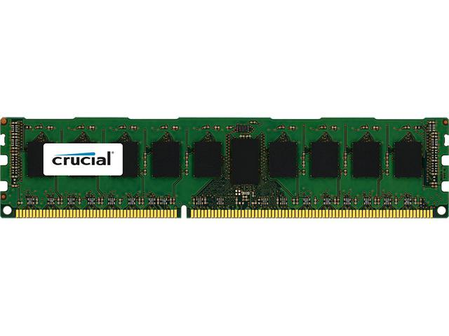 Crucial 4GB 240-Pin DDR3 SDRAM ECC Unbuffered DDR3 1866 (PC3 14900) Server Memory Model CT51272BA186DJ