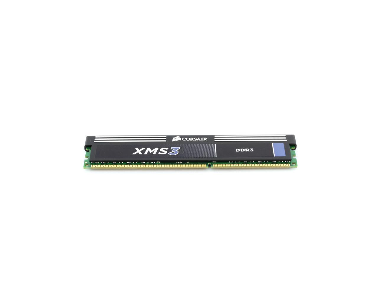 CORSAIR XMS 4GB 240-Pin PC RAM DDR3 1333 Desktop Memory Model CMX4GX3M1A1333C9