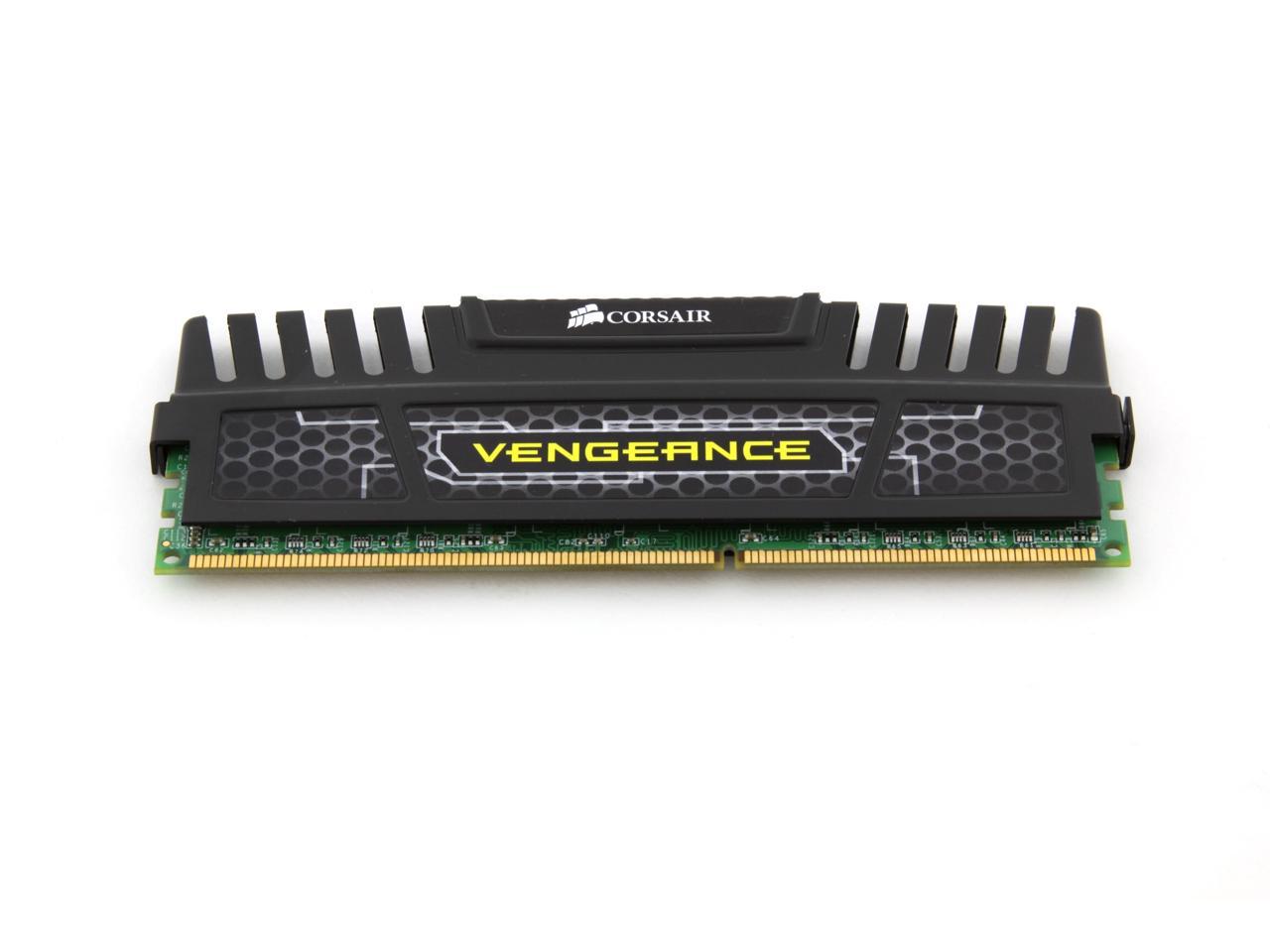 CORSAIR Vengeance 8GB 240-Pin PC RAM DDR3 1600 (PC3 12800) Desktop Memory Model CMZ8GX3M1A1600C10