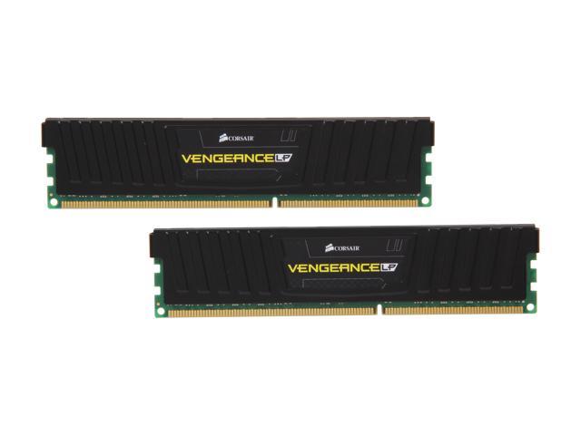 CORSAIR Vengeance LP 16GB (2 x 8GB) 240-Pin PC RAM DDR3 1600 (PC3 12800) Desktop Memory Model CML16GX3M2A1600C10