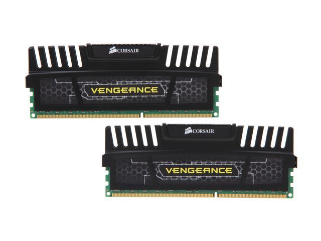 CORSAIR Vengeance 16GB (2 x 8GB) 240-Pin PC RAM DDR3 1600 (PC3 12800) Desktop Memory Model CMZ16GX3M2A1600C9