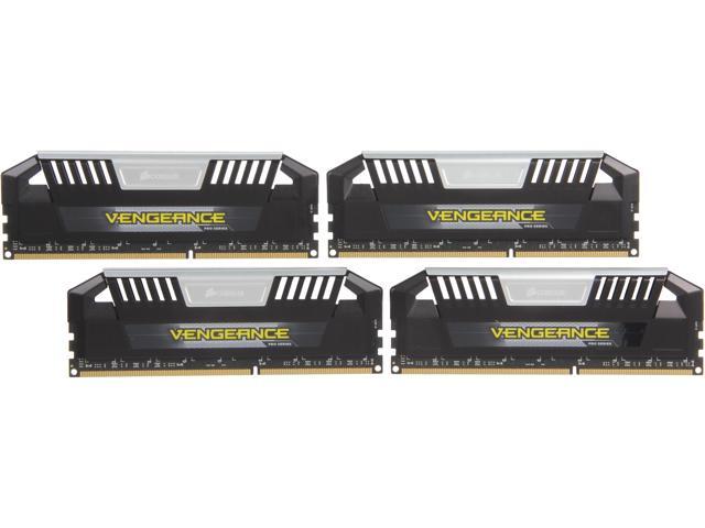 CORSAIR Vengeance Pro 32GB (4 x 8GB) 240-Pin DDR3 SDRAM DDR3 1600 (PC3 12800) Desktop Memory Model CMY32GX3M4A1600C9 (Silver)