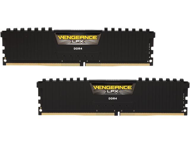 CORSAIR Vengeance LPX 16GB (2 x 8GB) 288-Pin PC RAM DDR4 2666 (PC4 21300) Desktop Memory Model CMK16GX4M2A2666C16