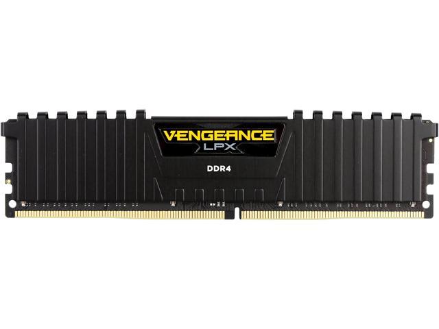 CORSAIR Vengeance LPX 16GB 288-Pin PC RAM DDR4 2666 (PC4 21300) Desktop Memory Model CMK16GX4M1A2666C16