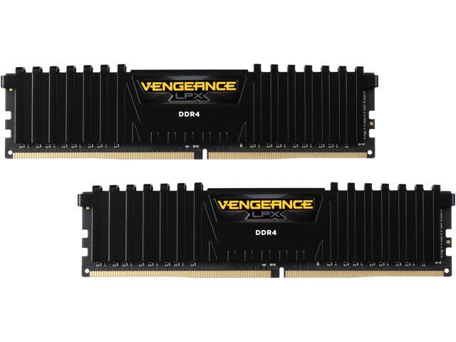 CORSAIR Vengeance LPX (AMD Ryzen Ready) 16GB (2 x 8GB) 288-Pin DDR4 2666 (PC4 21300) AMD Optimized Desktop Memory Model CMK16GX4M2Z2666C16