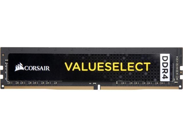 CORSAIR ValueSelect 8GB 288-Pin PC RAM DDR4 2666 (PC4 21300) Desktop Memory Model CMV8GX4M1A2666C18