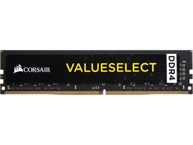 CORSAIR ValueSelect 16GB 288-Pin PC RAM DDR4 2666 (PC4 21300) Desktop Memory Model CMV16GX4M1A2666C18