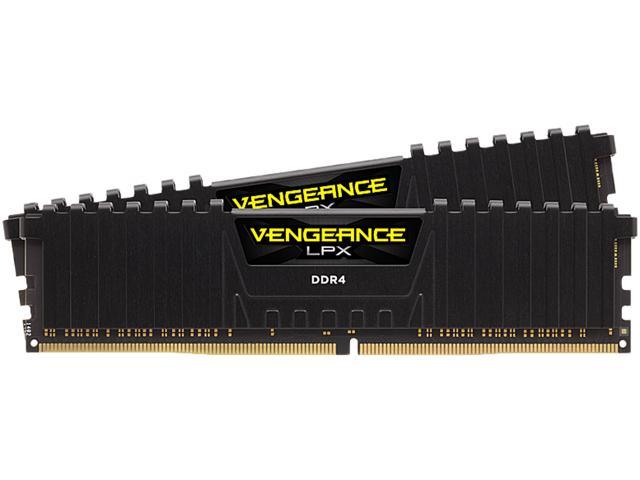 CORSAIR Vengeance LPX (AMD Ryzen Ready) 16GB (2 x 8GB) 288-Pin DDR4 2933 (PC4 23400) AMD Optimized Desktop Memory Model CMK16GX4M2Z2933C16