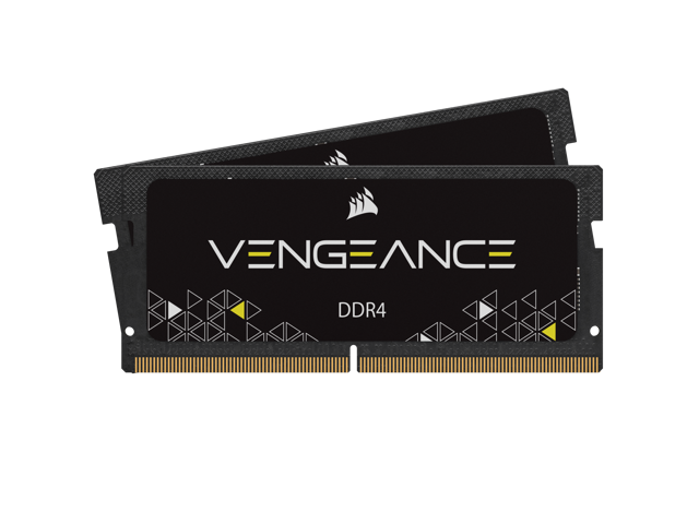 CORSAIR Vengeance 64GB (2 x 32GB) 260-Pin DDR4 SO-DIMM DDR4 2666 (PC4 21300) Laptop Memory Model CMSX64GX4M2A2666C18