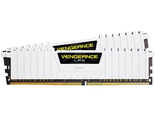 CORSAIR Vengeance LPX 16GB (2 x 8GB) 288-Pin PC RAM DDR4 3200 (PC4 25600) Desktop Memory Model CMK16GX4M2E3200C16W