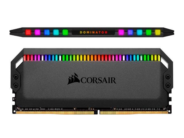 CORSAIR Dominator Platinum RGB 32GB (2 x 16GB) 288-Pin PC RAM DDR4 4000 (PC4 32000) Desktop Memory Model CMT32GX4M2G4000C18