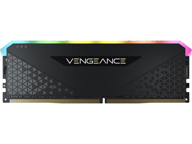 CORSAIR Vengeance RGB RS 8GB 288-Pin PC RAM DDR4 3600 (PC4 28800) Desktop Memory Model CMG8GX4M1D3600C18