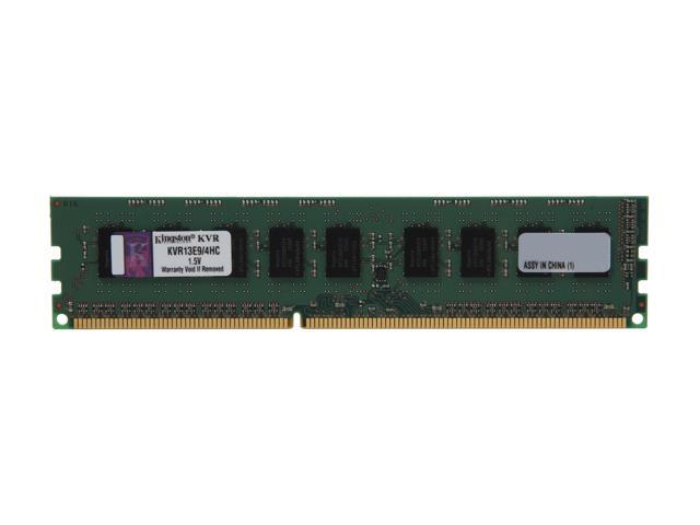 Kingston 4GB 240-Pin DDR3 SDRAM ECC Unbuffered DDR3 1333 Server Memory Server Hynix C Model KVR13E9/4HC