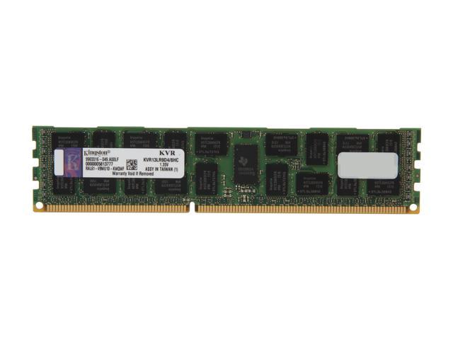 Kingston 8GB 240-Pin DDR3 SDRAM ECC Registered DDR3 1333 Server Memory DR x4 1.35V Hynix C Model KVR13LR9D4/8HC