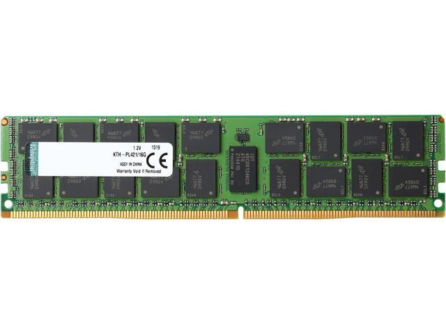Kingston 16GB 288-Pin DDR4 SDRAM ECC Registered DDR4 2133 (PC4 17000) Server Memory Model KTH-PL421/16G