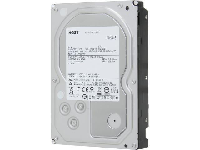HGST HUS724030ALA640 (0F14689) 3TB 7200 RPM 64MB Cache SATA 6.0Gb/s 3.5" Enterprisel Hard Drive Bare Drive