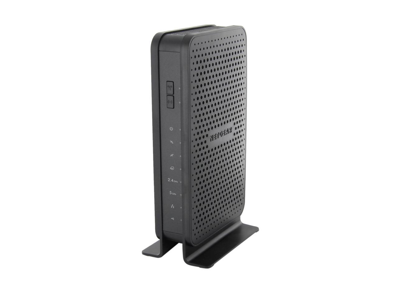 NETGEAR N600 (8x4) WiFi DOCSIS 3.0 Cable Modem Router (C3700) Certified for Xfinity from Comcast, Spectrum, Cox, Spectrum & more