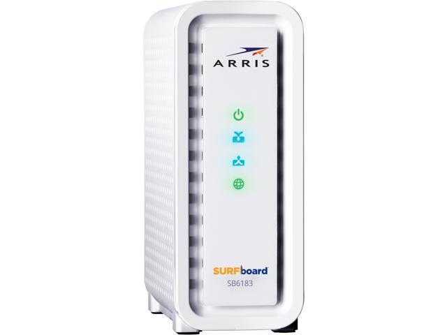 ARRIS SURFboard SB6183 DOCSIS 3.0 Cable Modem - 600 MHz Dual-Thread Processor