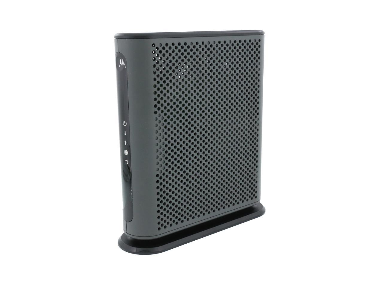 Motorola MB7621 Cable Modem | Pairs with Any WiFi Router | Approved by Comcast Xfinity, Cox and Spectrum | for Cable Plans Up to 900 Mbps