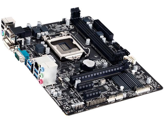 GIGABYTE GA-H81M-D2V LGA1150/ Intel H81/ DDR3/ SATA3&USB3.0/ A&GbE/ MicroATX Motherboard