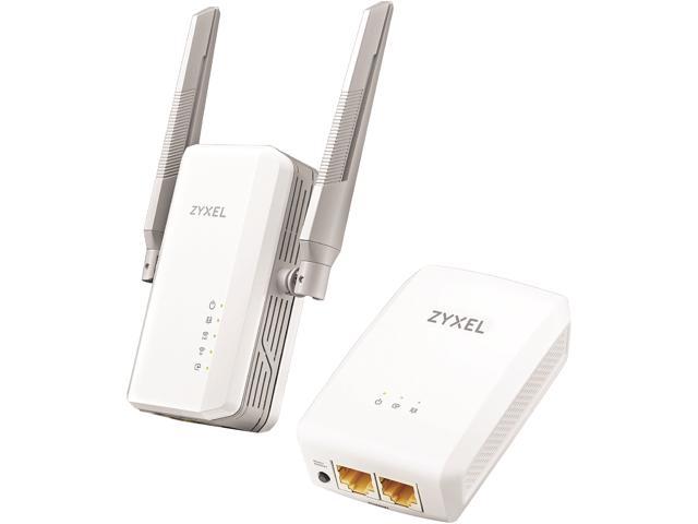 ZyXEL PLA5236KIT, v2, 1000 Mbps Powerline AC900 Wireless Extender
