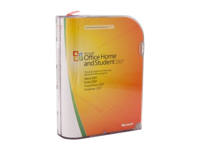 Microsoft Office Home and Student 2007 Licensed for 3 PCs
