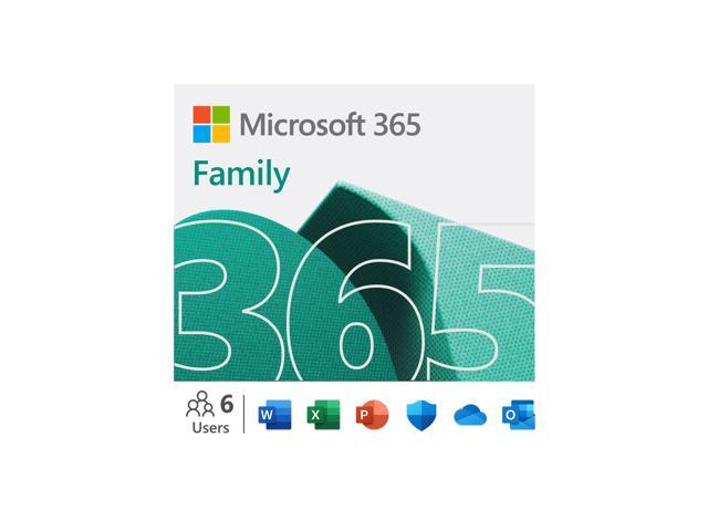 Microsoft 365 Family | 12-Month Subscription, up to 6 people | Premium Office Apps | 1TB OneDrive cloud storage | PC/Mac Download