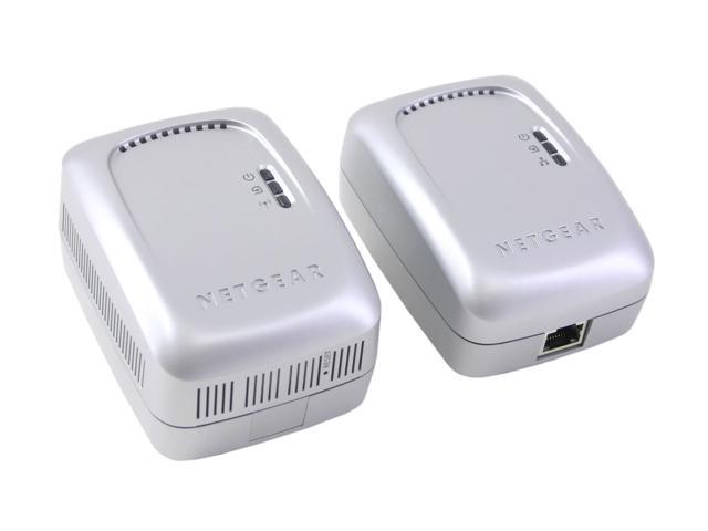 NETGEAR WGXB102 Powerline Wireless Range Extender Kit Up to 14Mbps