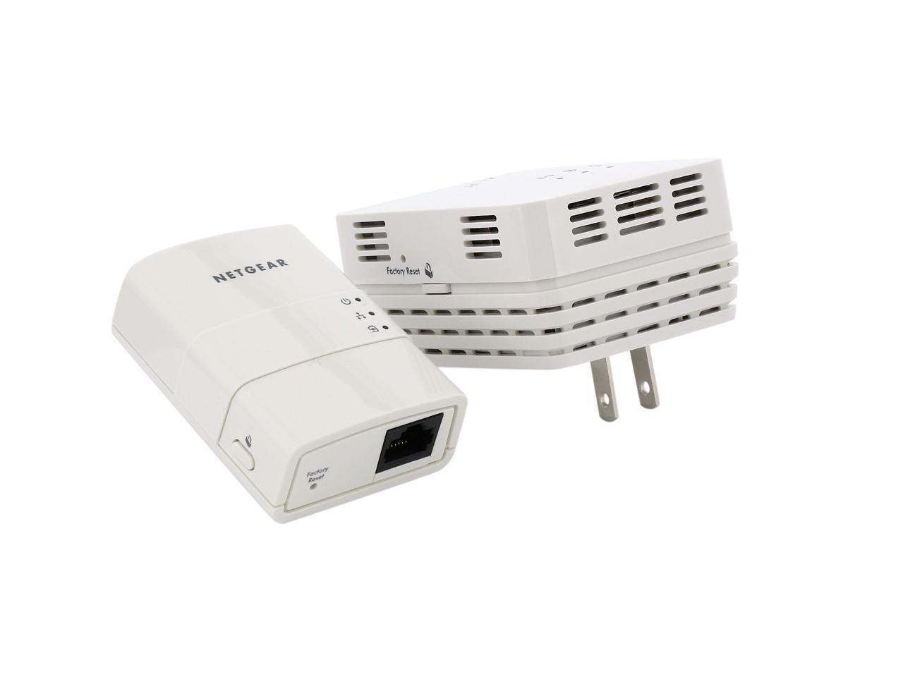 Netgear XWNB5221-100PAS AV500 Power with N300 Wireless Range Extender Kit, Powerline Up to 500 Mbps + Wireless Speed Up to 300 Mbps - Essentials Edition