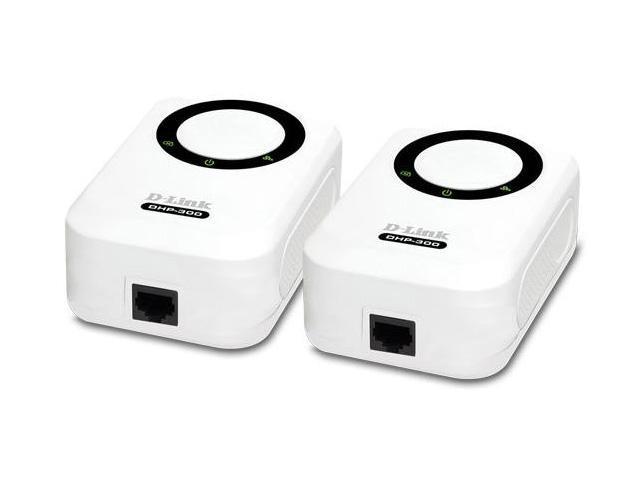 D-Link DHP-301 PowerLine HD Ethernet Starter Kit Up to 200Mbps