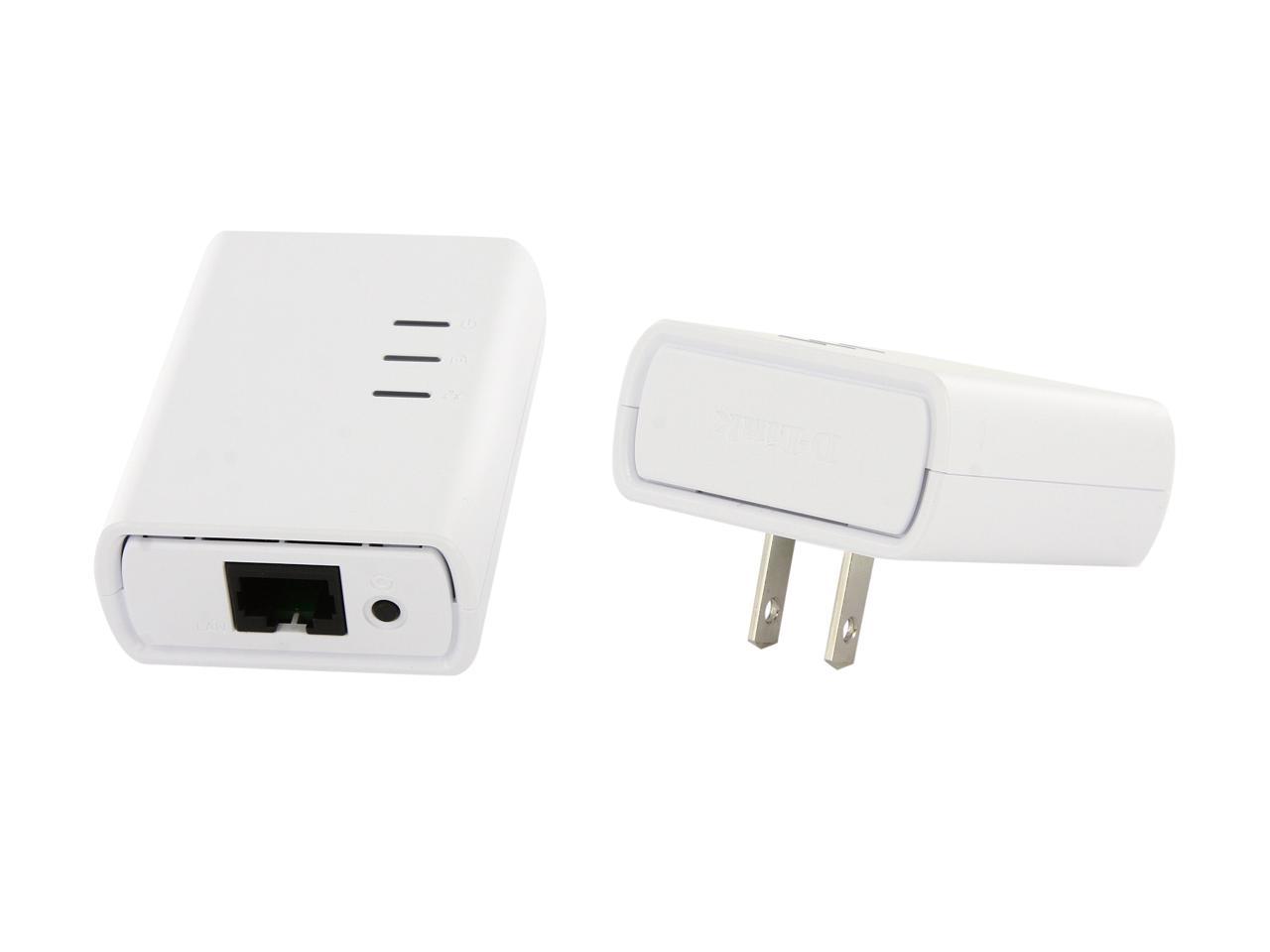 D-Link DHP-309AV PowerLine AV500 Mini Adapter Starter Kit