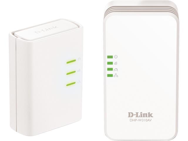 D-Link DHP-W310AV PowerLine AV 500 Wireless N Extender Up to 500Mbps